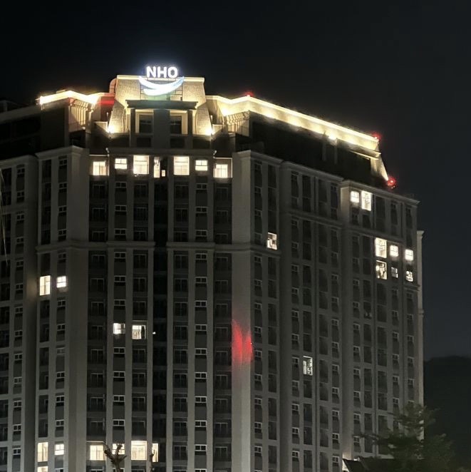 Bo chu va logo toa nha